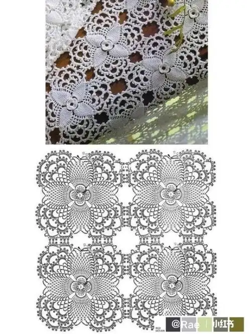 图片来自网络#手工  #钩针编织  #钩针图解  #编织素材#家居软装