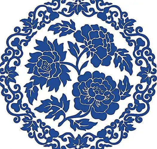 青花瓷图案花纹