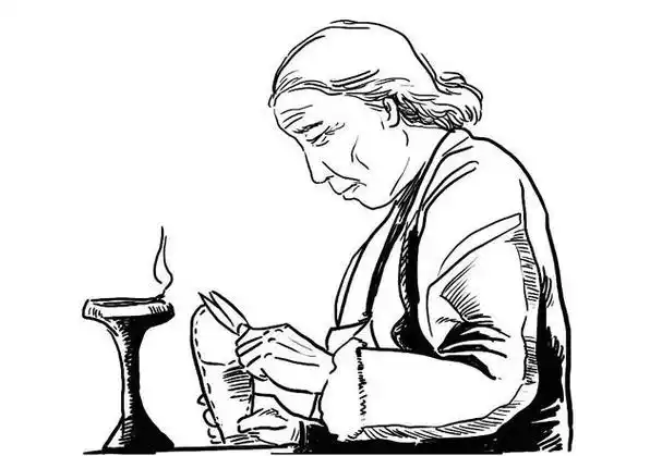 我忽然想起家中的老母,天这样的冷,路那么地滑,哥哥不在家,母亲生起