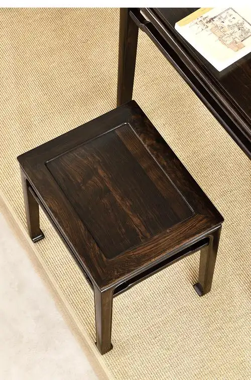 苏州店有售苏素红木家具紫光檀学名东非黑黄檀方桌客厅正方形餐桌一桌