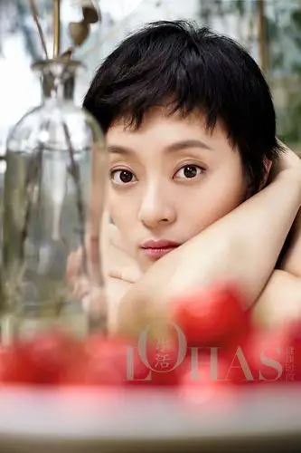 孙俪登封面 清净似莲向阳而生