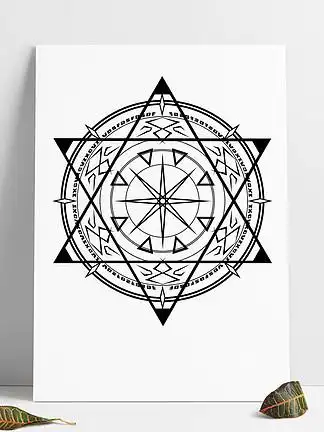 原创 i>六 /i> i>芒 /i> i>星 /i> i>星 /i>辰元素魔法阵