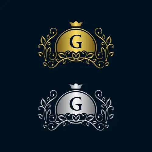 皇冠字母logo组合图片