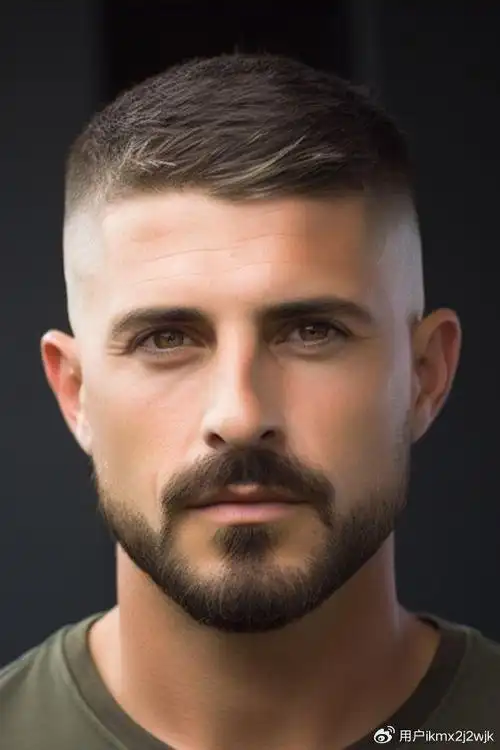 男人过了40岁,两侧铲短发型,焕发时尚新魅力|发型|男士|头发_新浪新闻