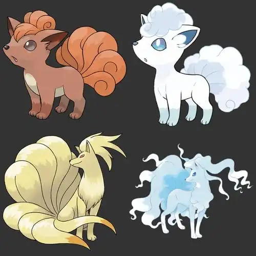 神奇宝贝具有阿罗拉形态的宝可梦哪个是你们最喜欢的