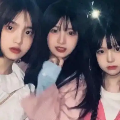 闺蜜头像三人三张配对真人高清图片