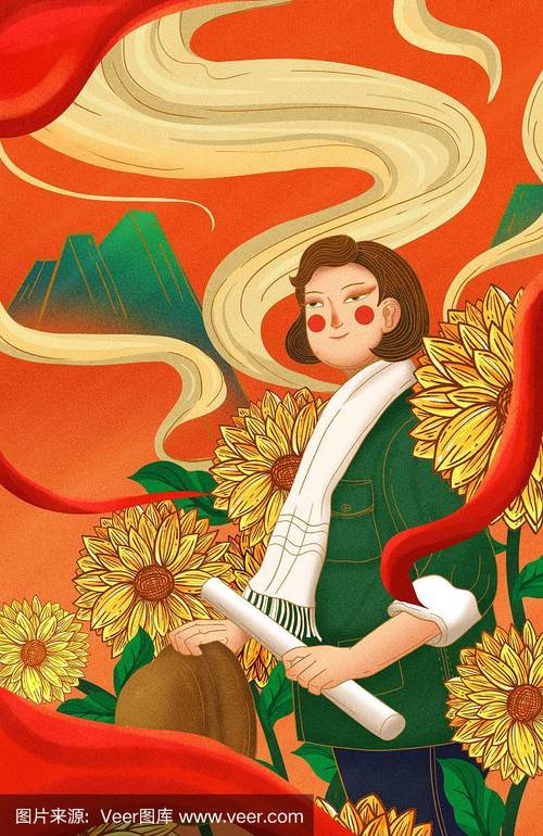 原创五一劳动节工人女性