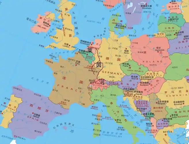 为什么欧洲西部的莱茵河内河航运十分发达