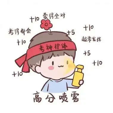 逢考必过头像超可爱男女通用期末考试必过头像图片合集2022