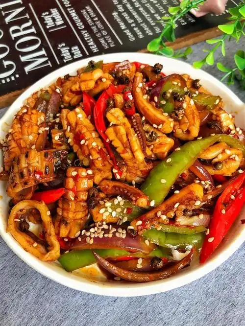 米饭杀手香辣鱿鱼卷