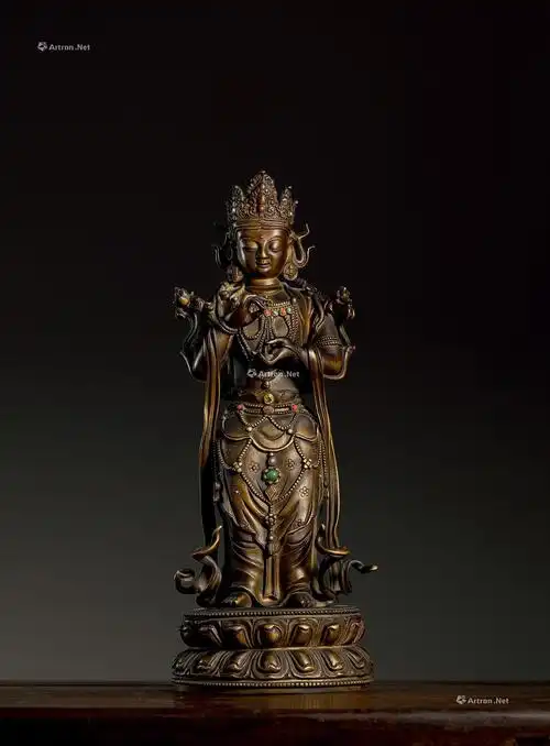 0286元代宫廷观音立像