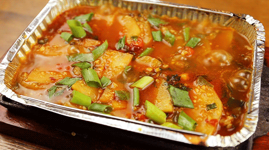 烧烤圈:烧烤外卖保温,包装～～锡纸盒烧烤!_菜品