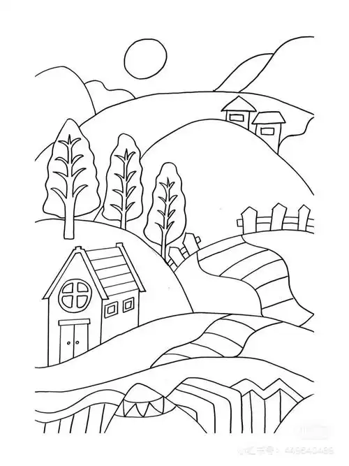 线描画创意作品大全(60张精美装饰线描,教你一招玩转"创意线描"课堂