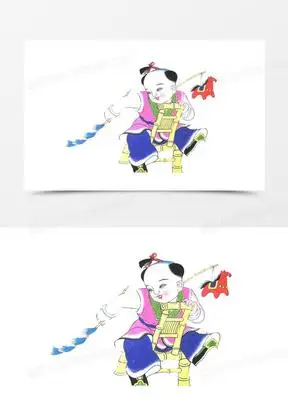 卡通胖娃娃免抠素材