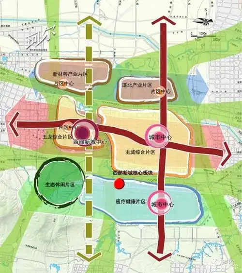 重点来了,郑州西部新城核心板块再次启动控制性详细规划修编!