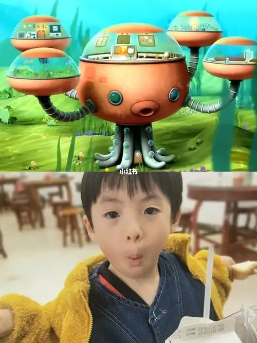 画一个章鱼堡和很多只恐龙0304