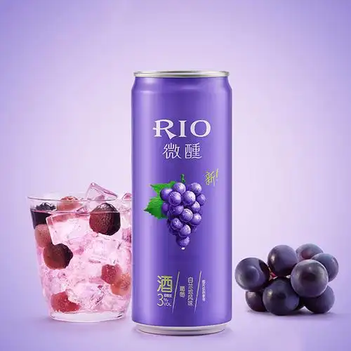 锐澳鸡尾酒rio微醺草莓乳酸菌330ml少女低度甜酒预调鸡尾酒