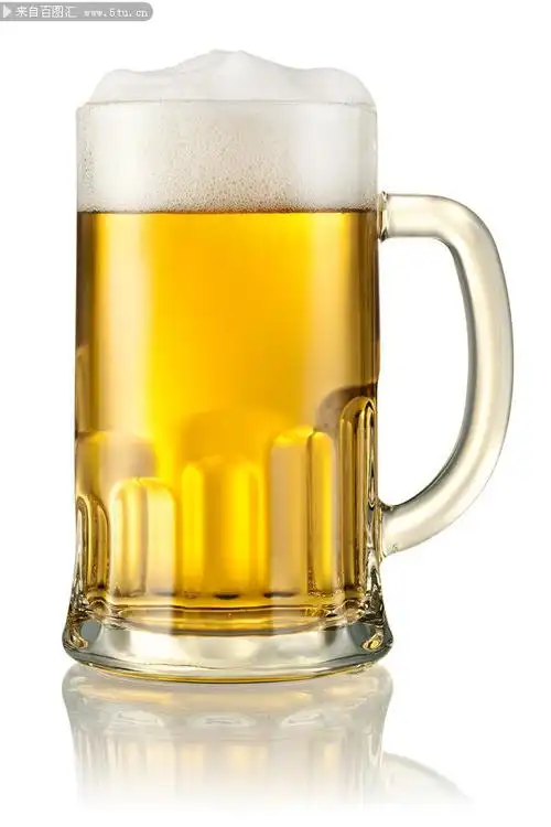 一杯啤酒高清图片素材