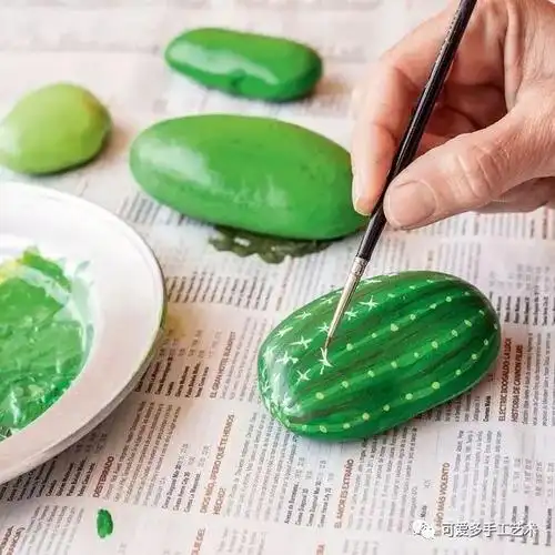 几块鹅卵石画几笔再拼一拼简直惊呆了邻居再不学简直要亏了附教程