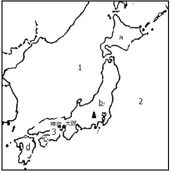 1. 日本的首都位于( )