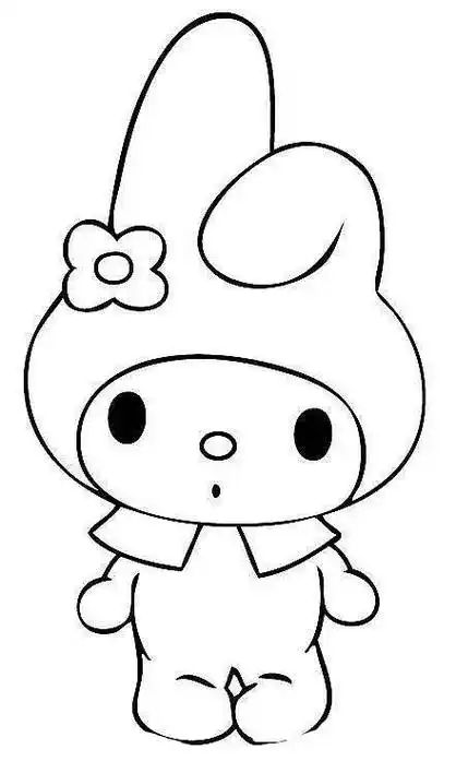 小兔子卡通简笔画图片大全可爱图片大全图片大全(可爱萌萌小兔子简笔