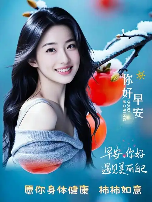 冷冷冬日寒风啸,暖暖问候暖心潮