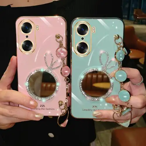 honor60se超薄简约硅胶华为手机壳女款荣耀