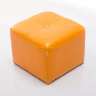 储物凳换鞋凳沙发凳收纳凳客厅正方形皮凳小凳子茶几凳沙梳妆凳