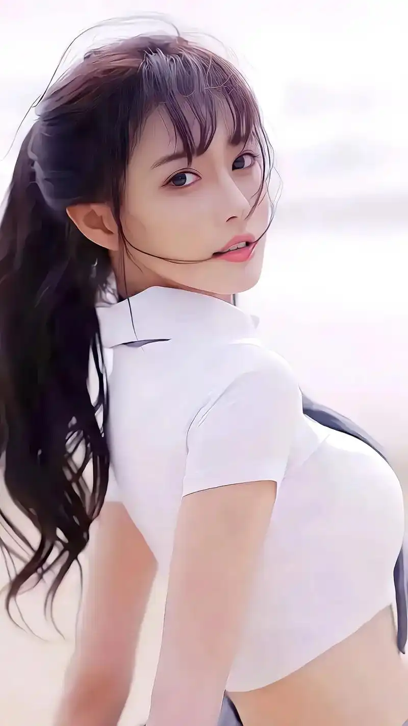 壁纸#美女#回眸一笑百媚生 #侧颜 - 抖音