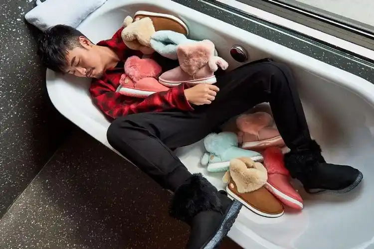 陈赫设计雪地靴雪地靴海报