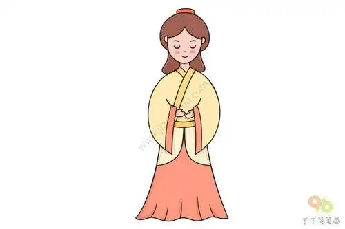 汉族简笔画 汉族简笔画彩色