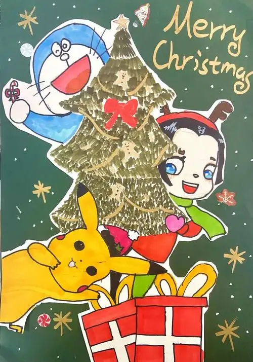 7张漂亮的艺术节绘画作品欣赏