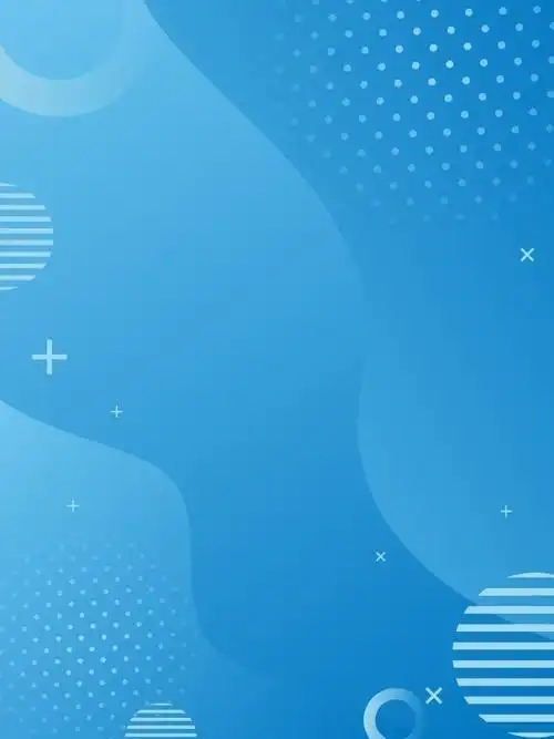 蓝色海报背景素材-背景素材-百图汇素材网
