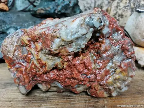 天然观赏奇石新疆戈壁石风凌石彩色玉石新疆彩玉