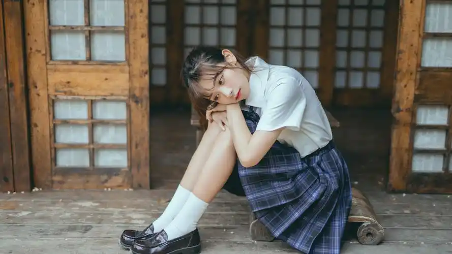 乖巧少女jk水手服甜美纯情写真