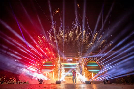 长隆欢乐世界青春电音嘉年华国庆开秀