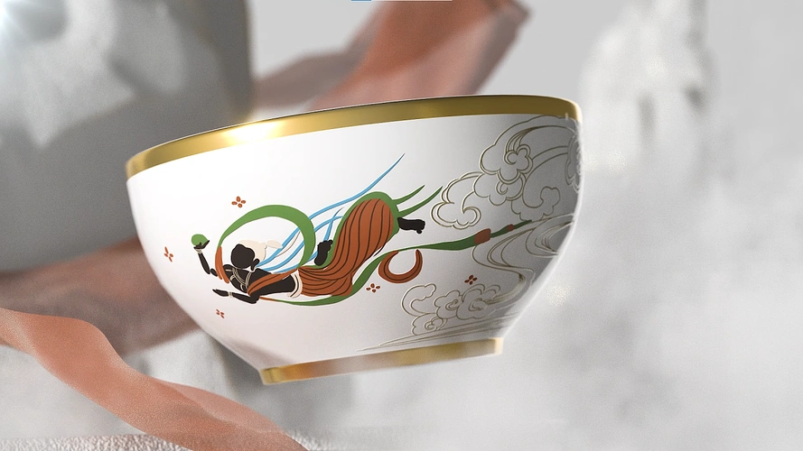 《觉色敦煌》文创陶瓷产品设计