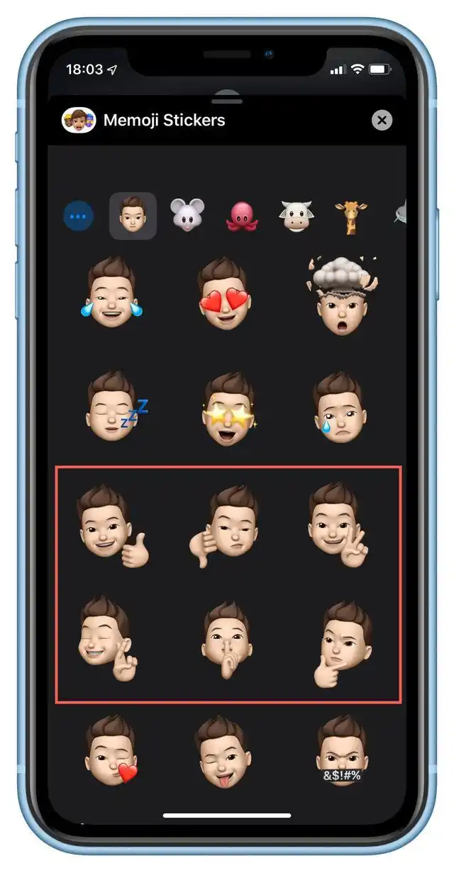 原创深色模式速度更快微信也能用memoji表情包一键升级ios13抢先体验