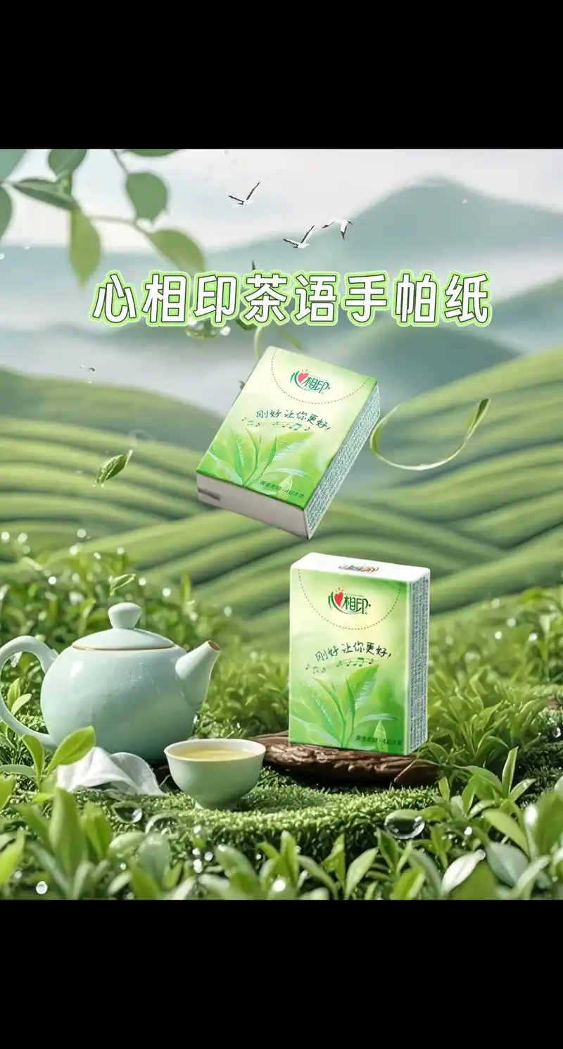 心相印茶语手帕纸#好物推荐🔥 #手帕纸#茶语手帕纸#心相印