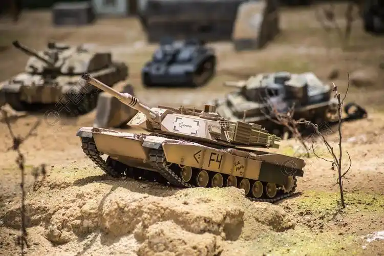 战争军事场景战争沙盘坦克模型