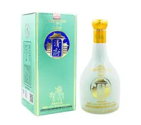 汾酒集团白玉坊青瓷口感清香型42度白酒500单瓶装
