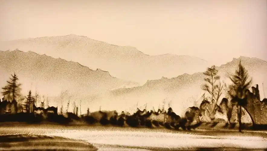 高晓松杨宗纬《越过山丘》官方沙画mv