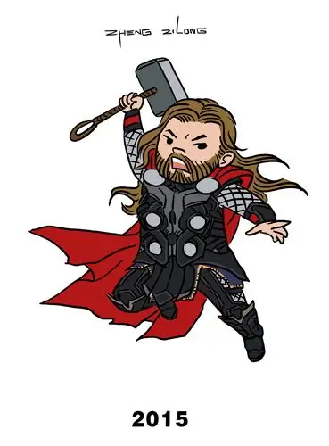 十年 雷神造型变化