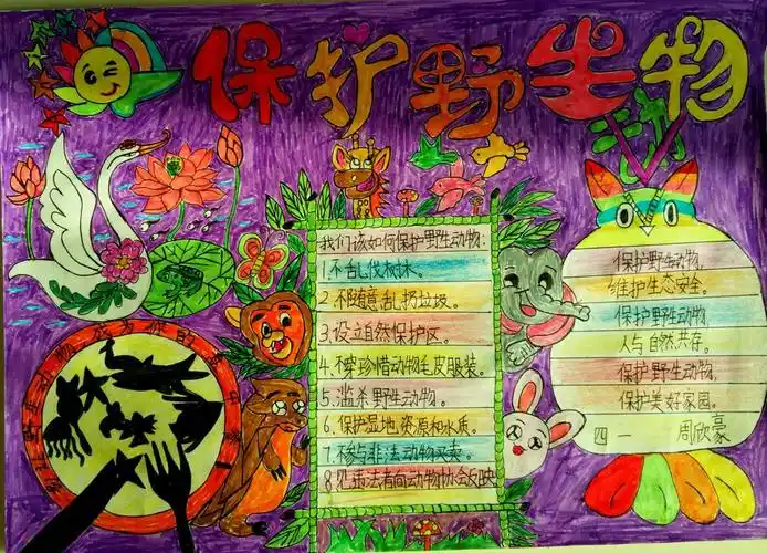 冀英第五小学【防疫在家系列八--保护珍稀野生动物从我做起】生态文明