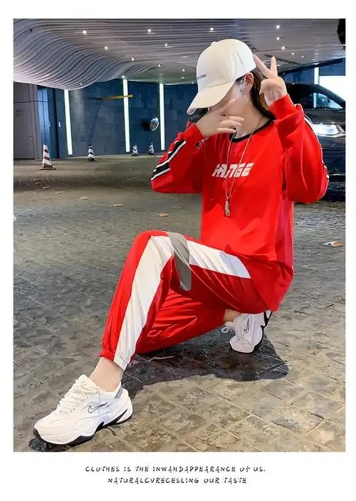 春季杨丽萍广场舞服装新款运动服套装女装跳舞鬼曳步舞休闲装时尚