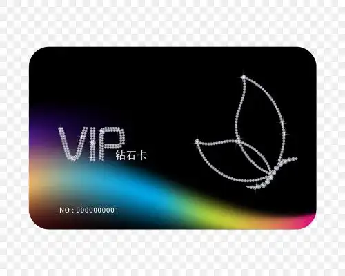 会员卡素材汽车保养vip卡矢量vip卡模板手绘卡通vip卡片高档贵宾卡