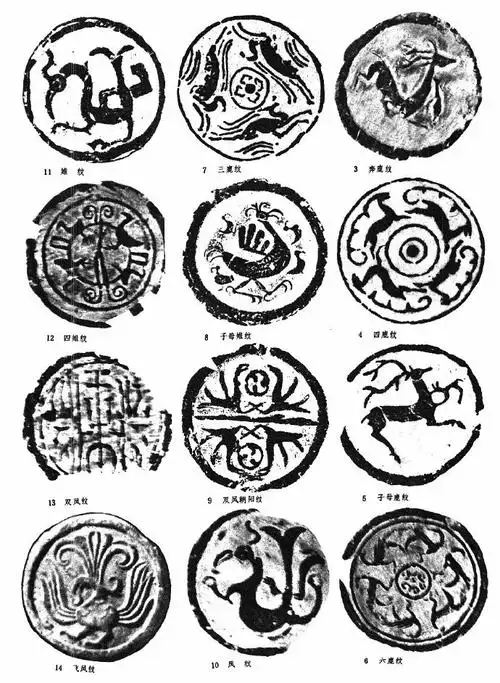 【中国瓦当纹样|屋檐上的传统艺术】  瓦当,是指中国古代建筑中覆盖