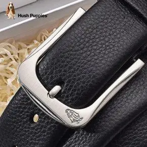 暇步士男士皮带真皮针扣纯牛皮腰带年轻人韩版休闲潮百搭名牌正品