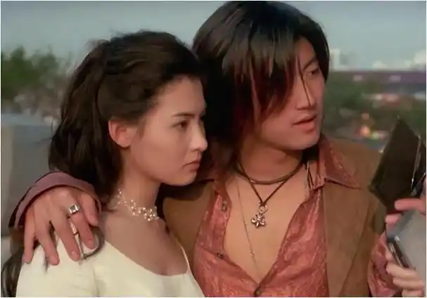 陈晓东和张柏芝在拍摄电影《老夫子》期间,频繁的争吵导致两人分手.