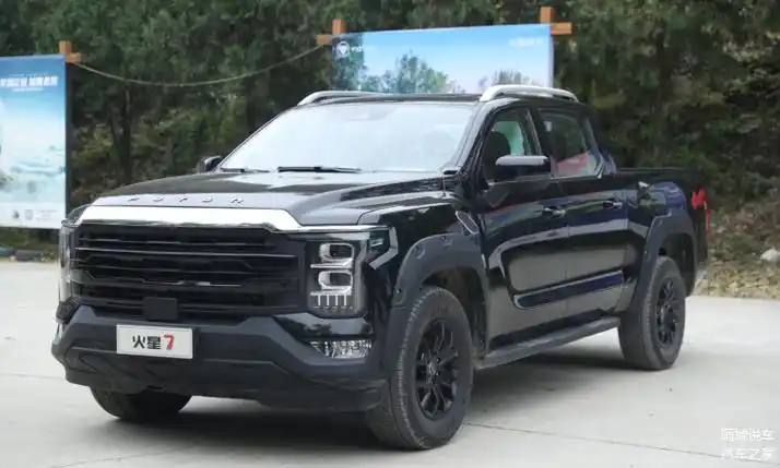 比长城炮大一圈动力远超郑州日产福田这款皮卡表现惊人